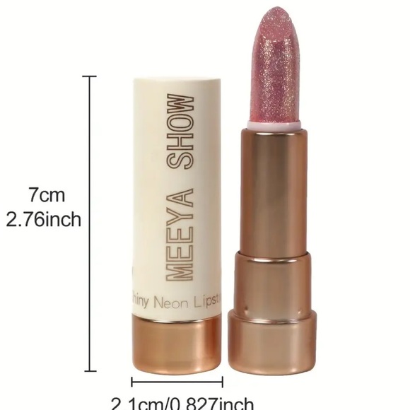Pinkish Golden Pearlescent Lipstick - Picture 4 of 4